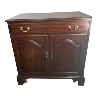 Vintage Henkel Harris Mahogany Buffet Server For Sale