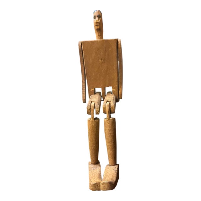 Early 20th Century Folk Art Bounce Man For Sale