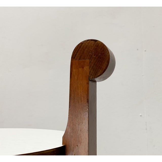 André Groult Mid-Century Wood Plant Stand in the style of André Groult, 1960s For Sale - Image 4 of 18