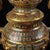 Chinese Monumental Pair of Chinese Gilt Bronze Double-Gourd Censers With Dragon Handles For Sale - Image 3 of 10