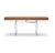 Office Desk in Walnut Wood and Stainless Steel Frame by Bodil Kjaer for Karakter For Sale - Image 9 of 18