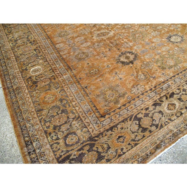 Textile Galerie Shabab Collection Early 20th Century Persian Mahal Room Size Carpet For Sale - Image 7 of 10