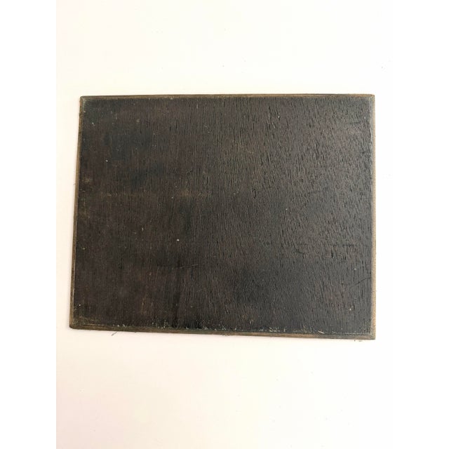 Wood 20th Century Baseball Painting For Sale - Image 7 of 9