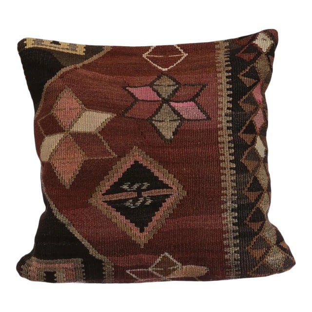 Handmade Kilim Pillow Cover For Sale