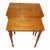 Vintage Mid Century Baumritter Solid Maple Nesting Tables C. 1959 For Sale