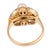 1910s Edwardian Pearl Diamond Sapphire Two Tone Dinner Ring, Size 6 For Sale In Los Angeles - Image 6 of 7