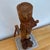 Large Scale 1970s Hand Carved Folk Art Wood Sculpture of a Toy Soldier For Sale In New York - Image 6 of 10