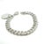 Silver 1990s Tiffany & Co Estate Double Chain Bracelet 7.5" Sterling Silver For Sale - Image 8 of 8