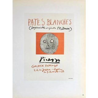 Picasso Lithograph 88 Pates Blanches Art in Posters For Sale