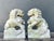 Vintage Distressed Soapstone Foo Dogs - A Pair For Sale - Image 10 of 12