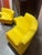 Pair of Jonathan Adler Curved Arc Banquette Sectional — Custom Yellow Upholstery — Mid-Century Revival For Sale - Image 13 of 16