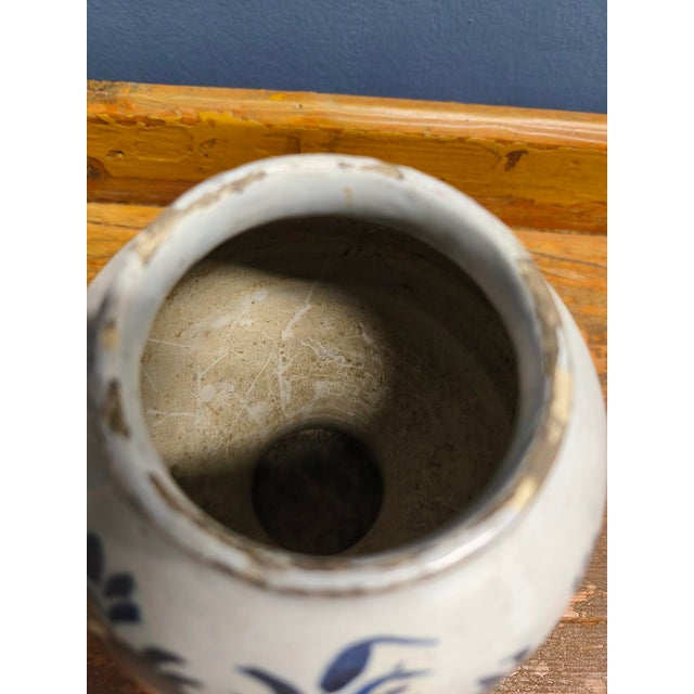 Antique Ceramic Pharmacy Container, 1700s For Sale - Image 9 of 15