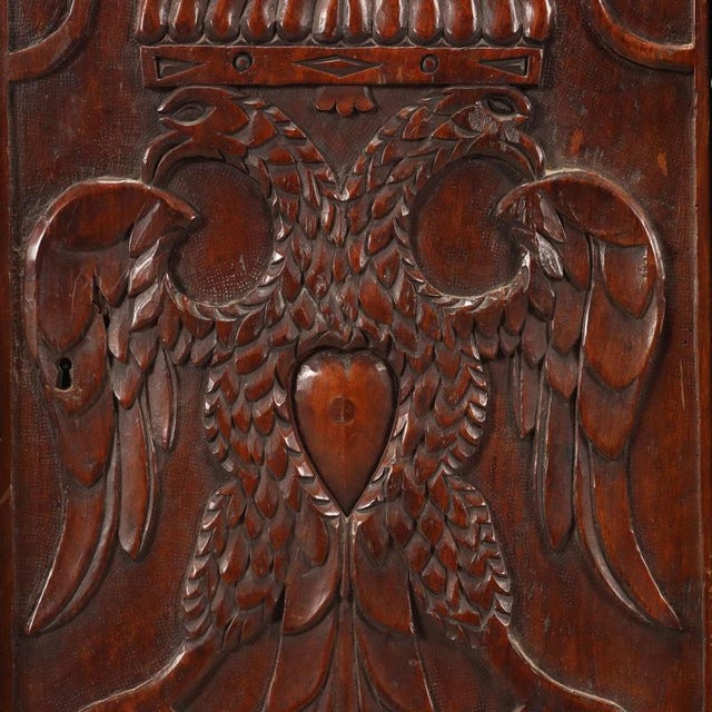 Wood Credenza in Walnut and Fir For Sale - Image 7 of 13