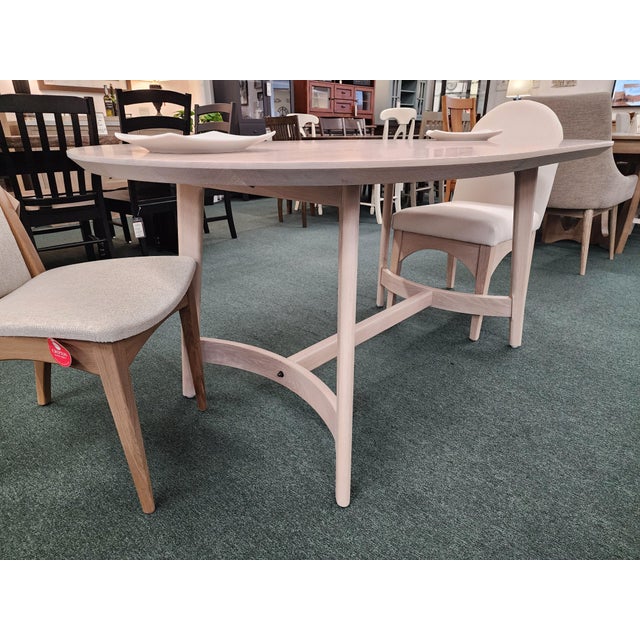 2020s Mila Amish Made Dining Table by Fusion Designs For Sale - Image 5 of 7