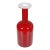 Otto Brauer/Holmegaard dark red glass vase. H: 25 , D: 9. No defects.