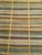 19th Century American Amish Rag Rug, Handwoven Folk Art, Stripe Pattern, Tan & Pale Blue, 10’ X 14’ For Sale - Image 9 of 12
