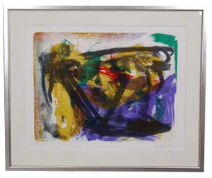 Asger Jorn, Untitled, Lithograph, 1967