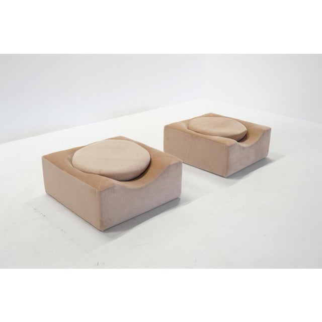 1970s Modernist Lounge Chairs, France, 1970s, Set of 2 For Sale - Image 5 of 10