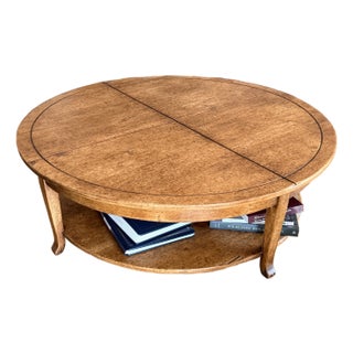 Woodland Furniture Round Coffee Table For Sale