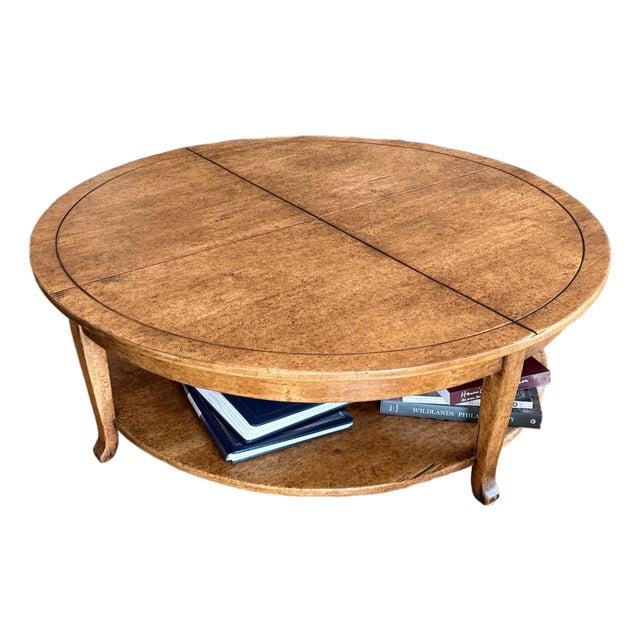 Woodland Furniture Round Coffee Table For Sale
