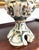 Vintage Italian Women Themed Capodimonte Porcelain Pedestal Vase 14.5” For Sale In Baltimore - Image 6 of 10