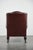 Chesterfield Wing Chair in Cowhide Leather For Sale - Image 4 of 13