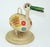 Shabby Chic Robinhood Ware Folk Art Wood Duck Toothpick Holder Server, c.1930 For Sale - Image 3 of 13