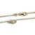 14k Yellow Gold 0.85ct Natural Diamond Bezeled Necklace For Sale - Image 4 of 6
