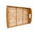 Bamboo Serving Tray With Handles For Sale - Image 4 of 6