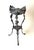 Art Nouveau Cast Iron Plant Stand with Chestnut Leaves, 1880s For Sale - Image 4 of 16