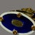 Blue Marie Antoinette Cobalt Blue Porcelain Mantel Clock, 1970s For Sale - Image 8 of 18