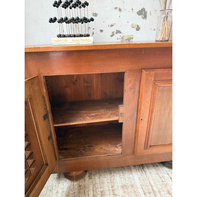 Oak Furniture in the style of Dudouyt, 1940s For Sale - Image 15 of 18