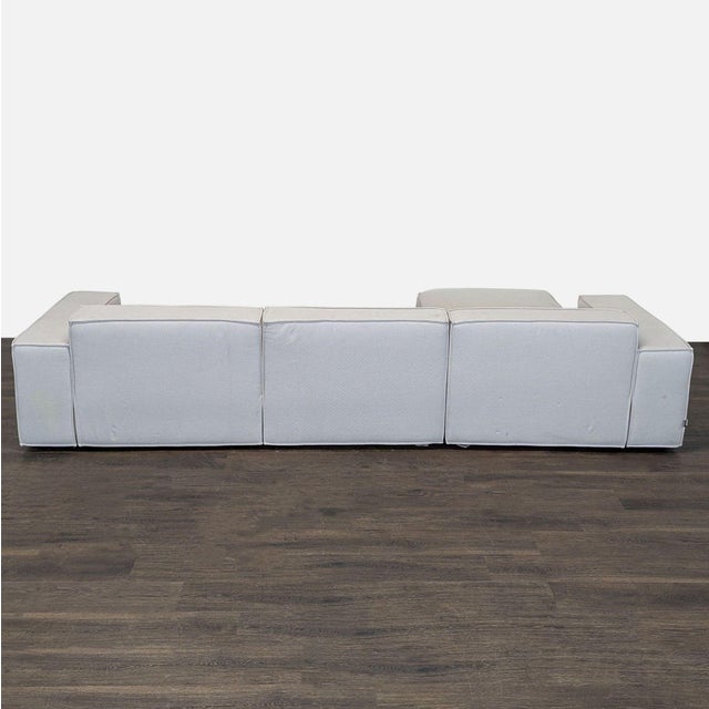 Rove Concepts Modern Sectional Sofa With Chaise For Sale In San Francisco - Image 6 of 10
