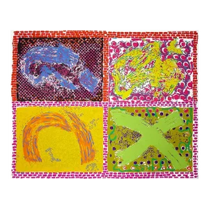Nancy Graves "Untitled" Serigraph