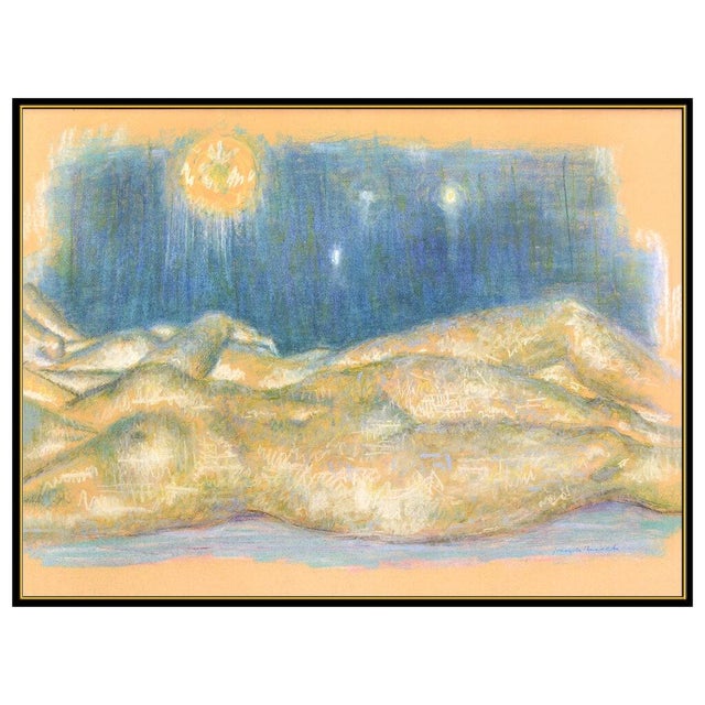 Message us to inquire about custom framing options! (Included for free with every purchase) The artwork here, "Under The...