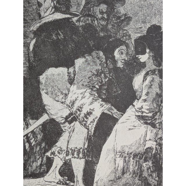 Francisco de Goya, Los Caprichos, Plate 6, Etching For Sale - Image 3 of 5