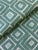 Traditional Peter Fasano Labyrinth 100% Linen Aqua 2 1/8 Yards Fabric For Sale - Image 3 of 5