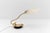 1960s Mid-Century Modern Brass and Acrylic Table Lamp, 1950s For Sale - Image 5 of 14