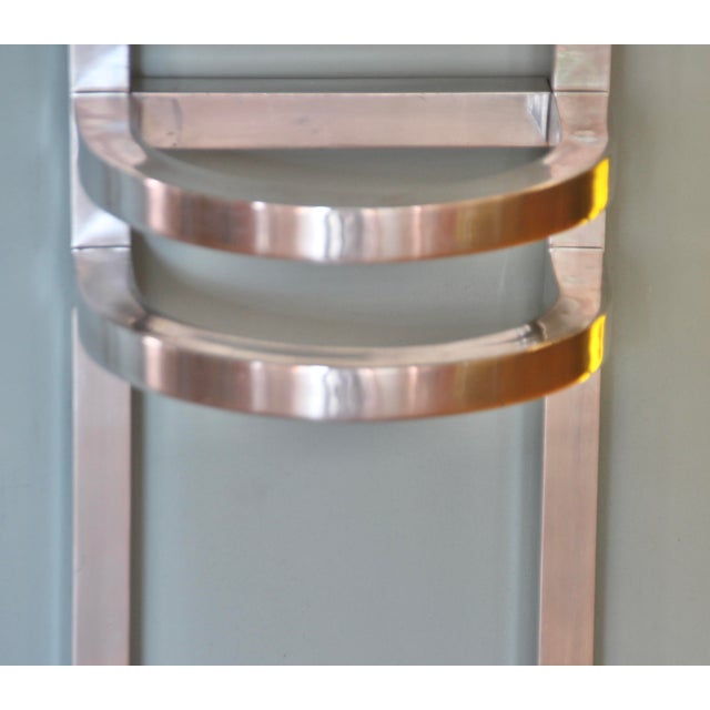 French Art Deco Coat Stand in Chromed Brass, 1930s For Sale - Image 12 of 17