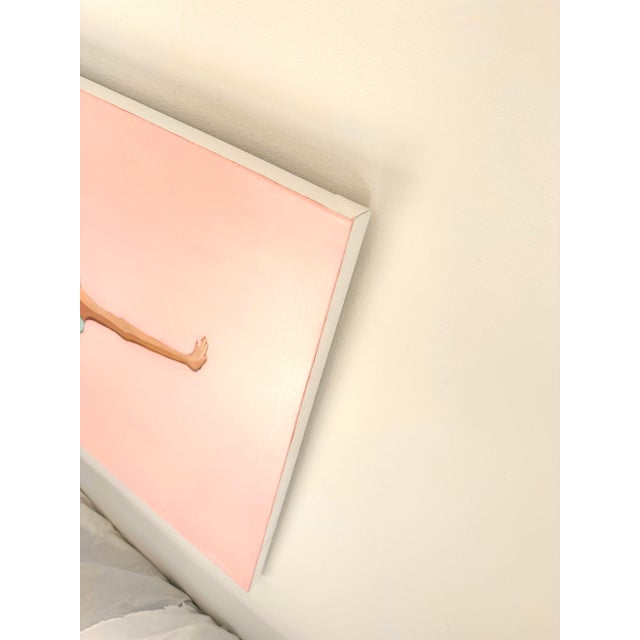 Figurative "Flamingo Sky", Modern Oil Painting by Jennifer Hohlfelder For Sale - Image 3 of 10