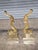 Late 20th Century Virginia Metalcrafters Pair of Brass Dolphin Andirons For Sale - Image 12 of 13