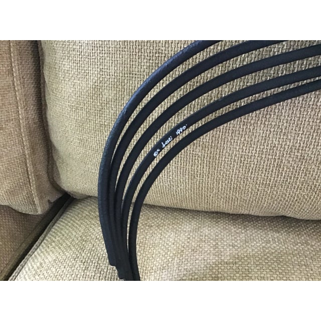Curtis Jere Signed Vintage Wall Sculpture in the Shape of Musical Notes For Sale - Image 11 of 13