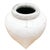 Pair of Wabi Sabi Distressed White Glazed Clay Urns For Sale In San Diego - Image 6 of 7