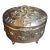 Hazorfim 925 Sterling Silver Etrog Box Hebrew Inscription Vermeil Interior 272g For Sale