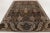 This 9x13 contemporary Bidjar-inspired floral arabesque rug, hand-knotted in wool, reinterprets Persian decorative...