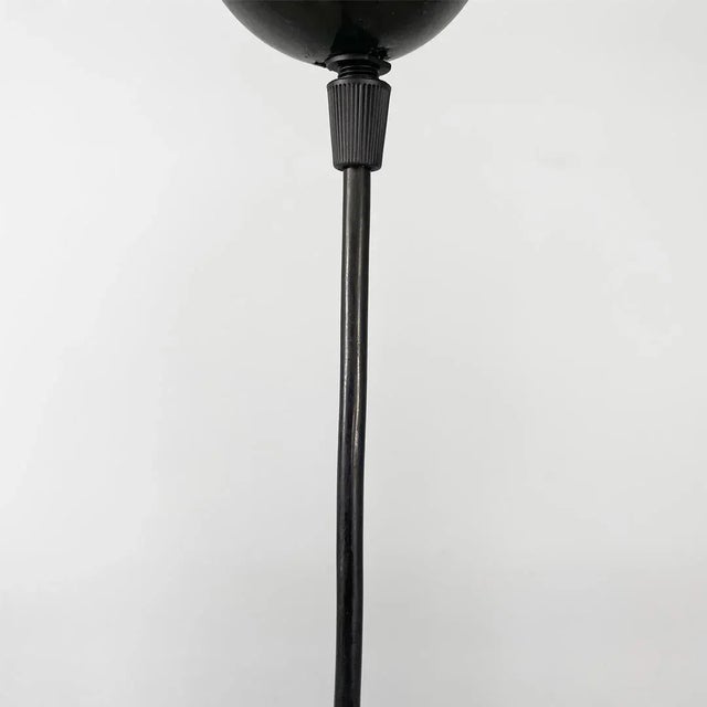 Mid-Century Italian Round White Glass Pendant, 1950s For Sale - Image 12 of 13