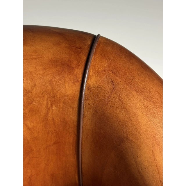 Set of Sheepskin Club Chairs For Sale - Image 3 of 18