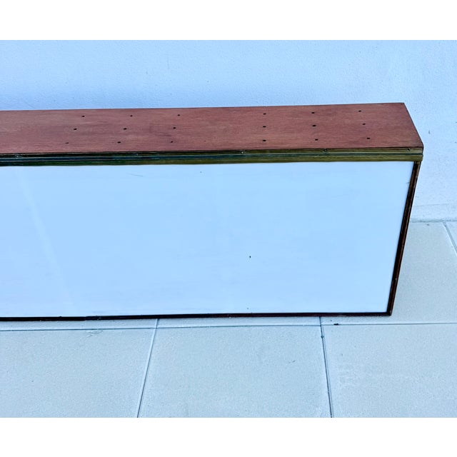 Negatoscope for Viewing X-Rays on Wood and Methacrylate, 1970s For Sale - Image 6 of 18