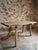Brown Primitive Oak Worktable, Hungary, 1910s For Sale - Image 8 of 17
