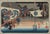 Stage 48 of the 53 Stages of the Tokaido - Japanese Woodblock on Rice Paper Woodblock print of clothing vendors by Utagawa...